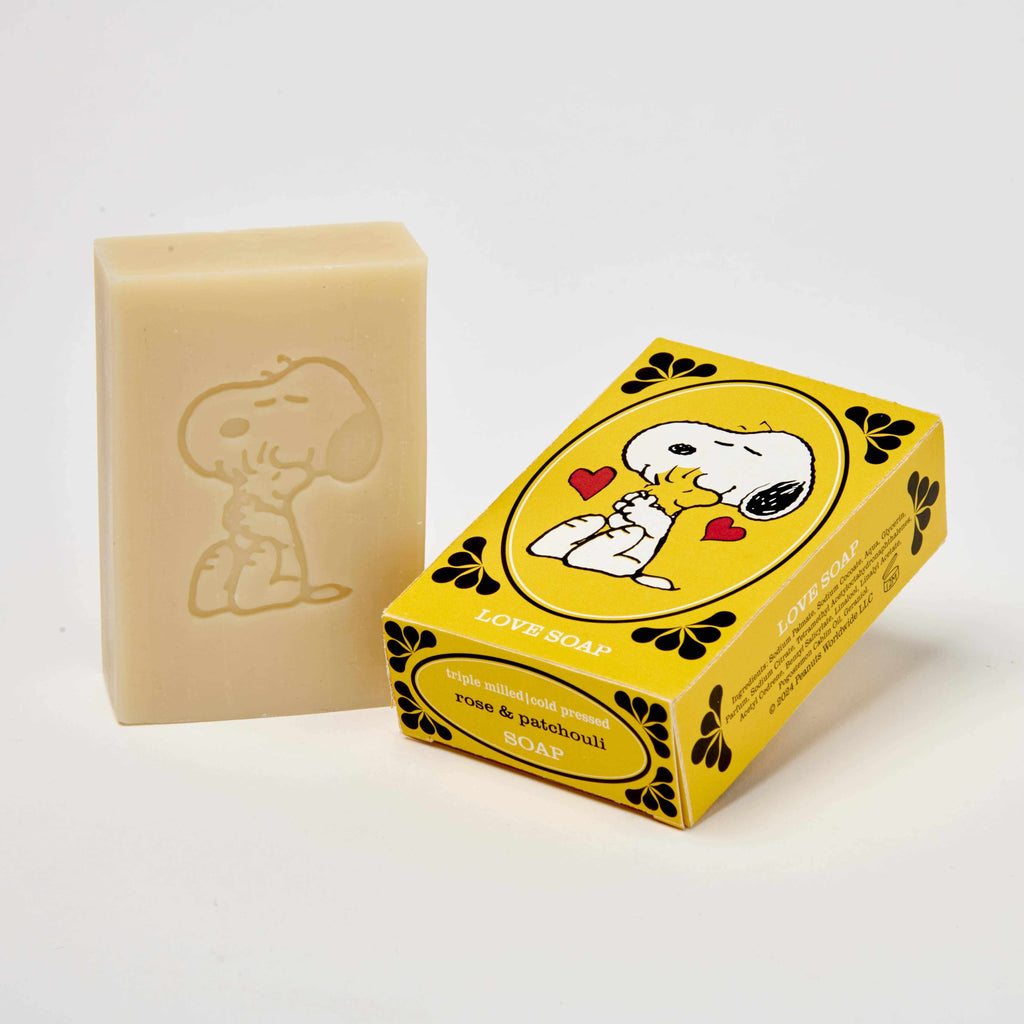 Magpie x Peanuts - Snoopy Love soap - Rose & Patchouli | Scout & Co