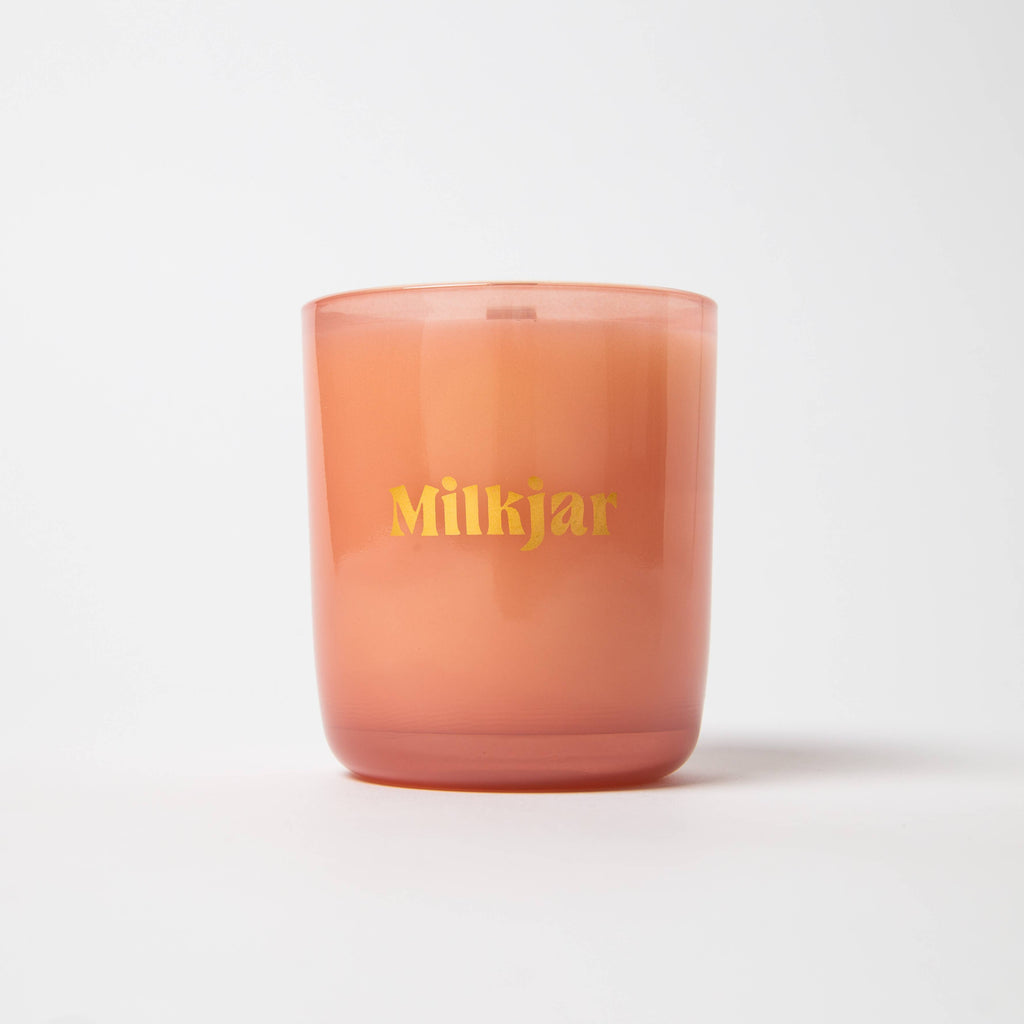 Milk Jar Candle Co - Wallflower candle - Tobacco & Peony | Scout & Co