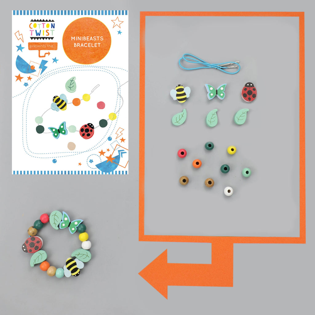 Cotton Twist - Make Your Own Minibeast Bracelet | Scout & Co