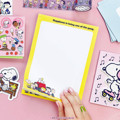 Pipsticks x Peanuts - One Of The Gang Notepad | Scout & Co