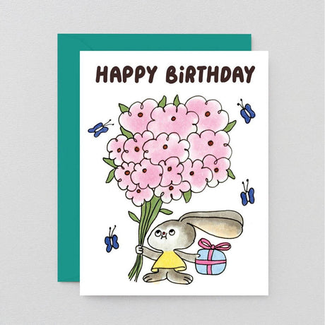 Wrap - Happy Birthday Rabbit card | Scout & Co