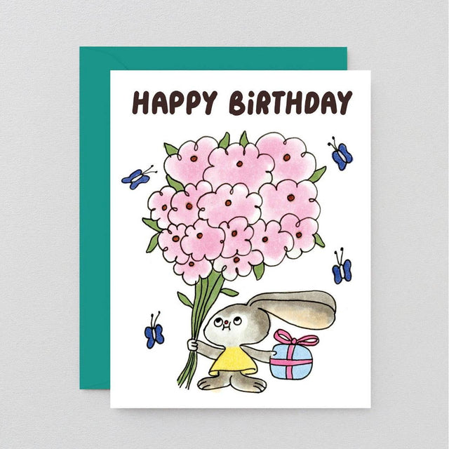 Wrap - Happy Birthday Rabbit card | Scout & Co