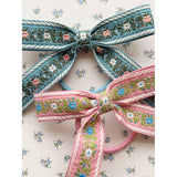 Konges Sløjd - Ribbon bow hair elastics - set of 2 - Sorbet | Scout & Co