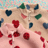Konges Sløjd - Jody teddy jacket - Bon Coeur Coloré | Scout & Co