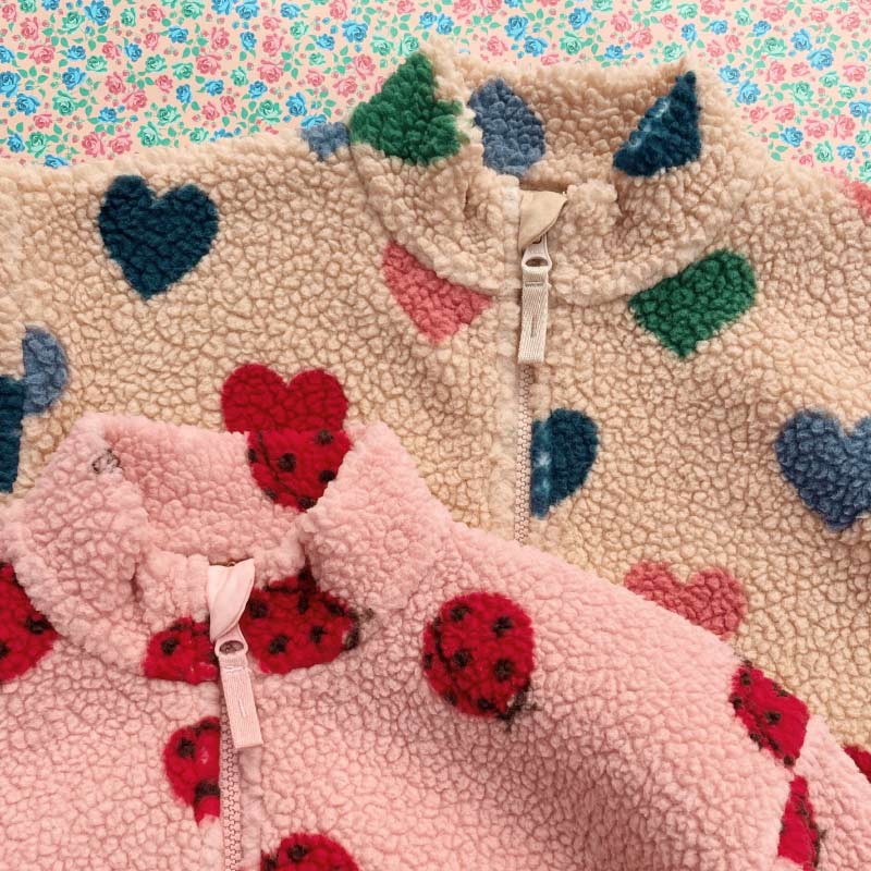 Konges Sløjd - Jody teddy jacket - Bon Coeur Coloré | Scout & Co