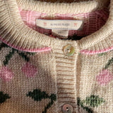 Konges Sløjd - Belou knit collar cardigan - Cherry | Scout & Co