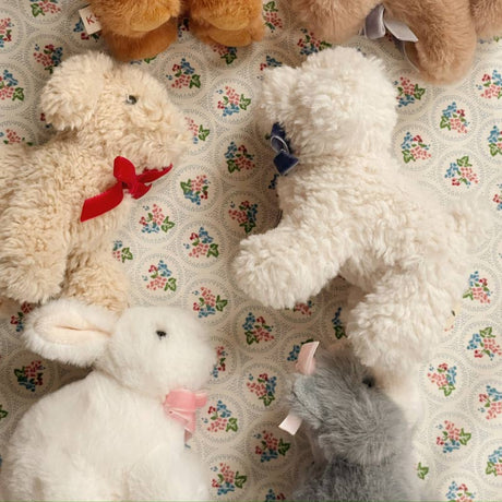 Konges Sløjd - Baby animal soft toy - White bunny