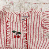 Konges Sløjd - Ellie frill romper - Amour Stripe | Scout & Co