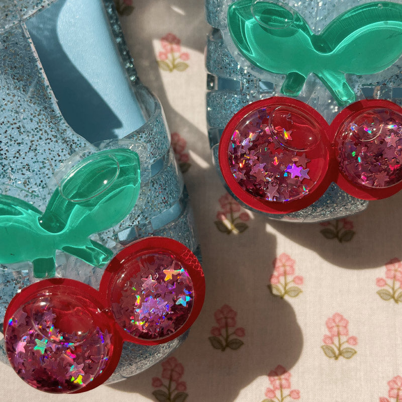 Konges Sløjd - Lilo sandals - Glitter Blue | Scout & Co