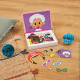 Janod - Magneti' Book - Crazy Faces Girl | Scout & Co