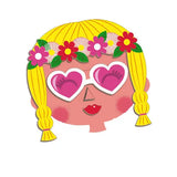Janod - Magneti' Book - Crazy Faces Girl | Scout & Co