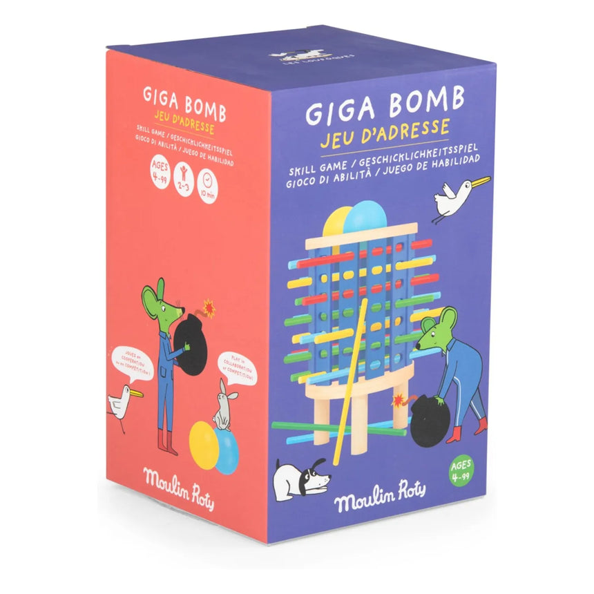 Moulin Roty - Giga Bomb wooden game | Scout & Co