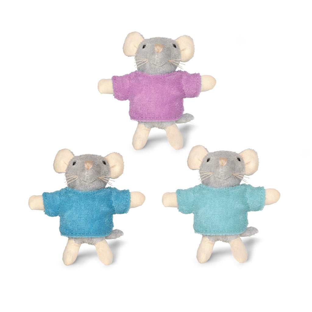 Sam & Julia: The Mouse Mansion - Little mouse dolls - Triplets | Scout & Co