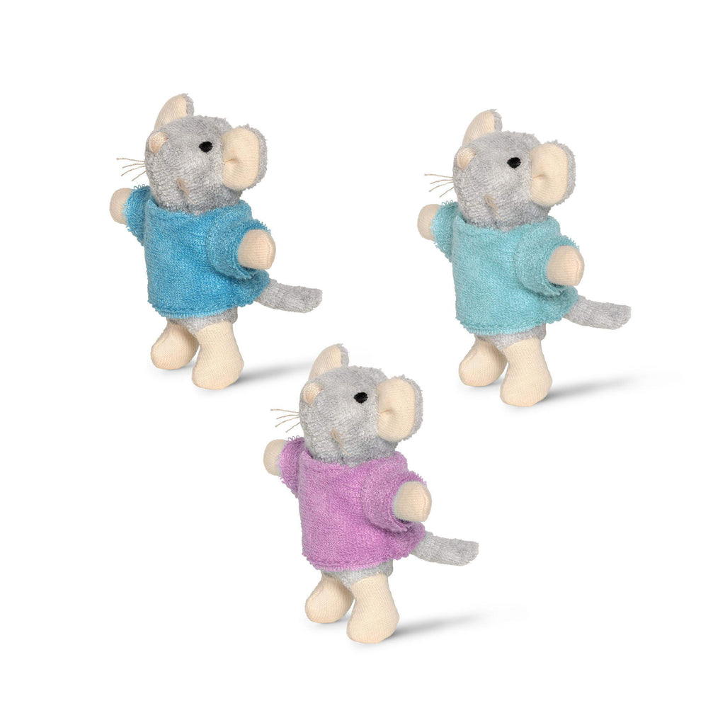 Sam & Julia: The Mouse Mansion - Little mouse dolls - Triplets | Scout & Co