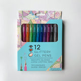 I Heart Art - Glittery gel pens - set of 12 | Scout & Co