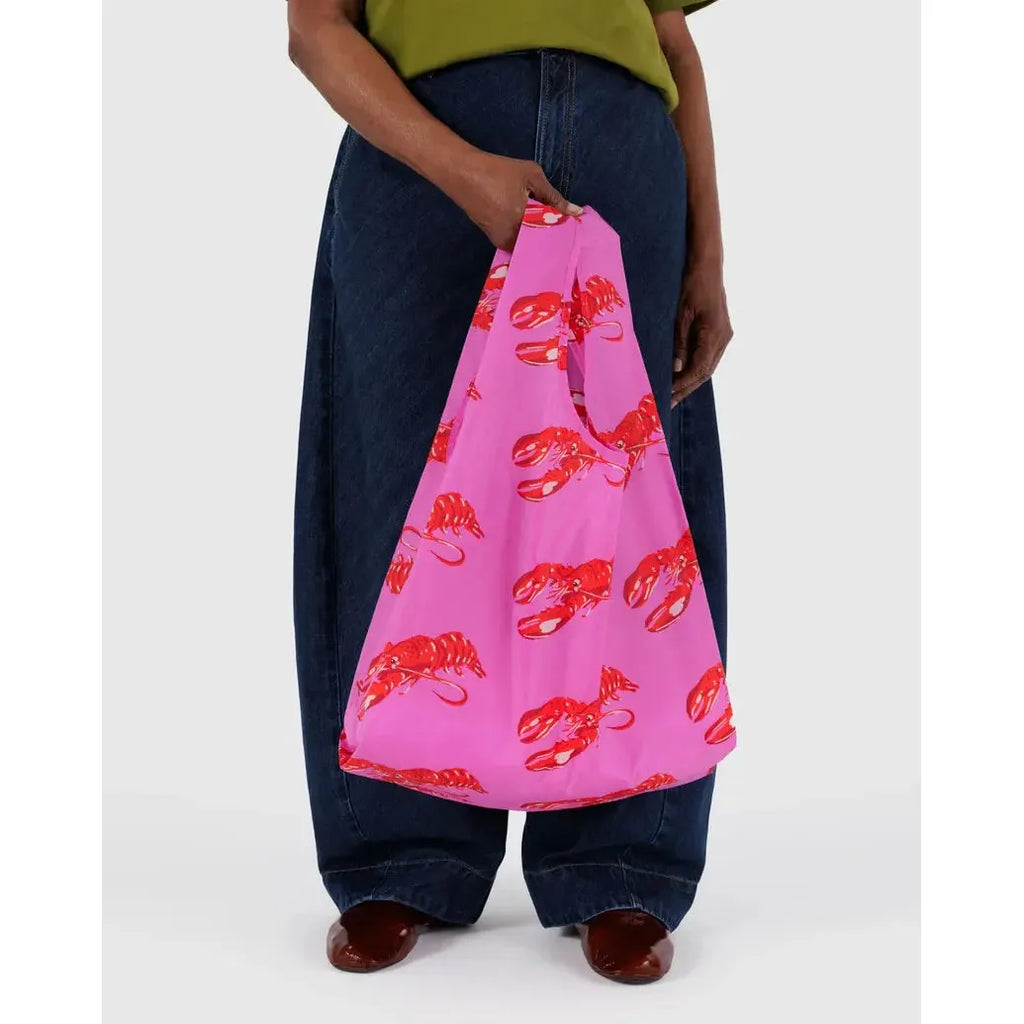 Baggu - Standard Baggu reusable bag - Pink Lobster | Scout & Co