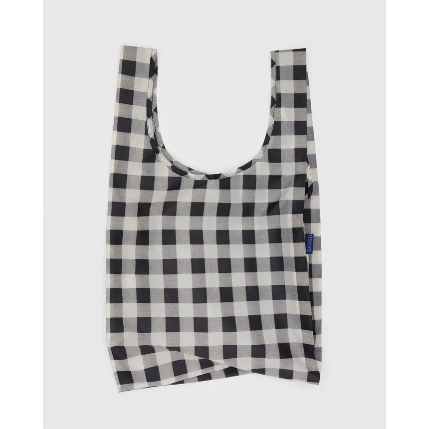 Baggu - Standard Baggu reusable bag - Black & White Big Check | Scout & Co