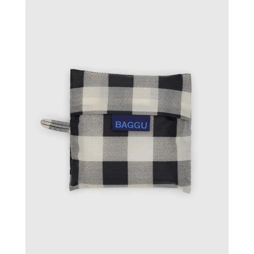 Baggu - Standard Baggu reusable bag - Black & White Big Check | Scout & Co
