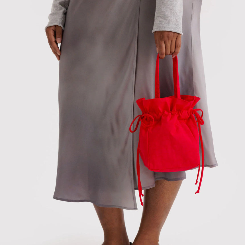 Baggu - Nylon Drawstring bag - Candy Apple | Scout & Co