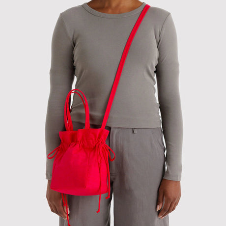 Baggu - Nylon Drawstring bag - Candy Apple | Scout & Co