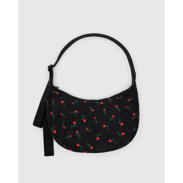 Baggu - Medium Nylon Crescent bag - Painted Wildflower | Scout & Co
