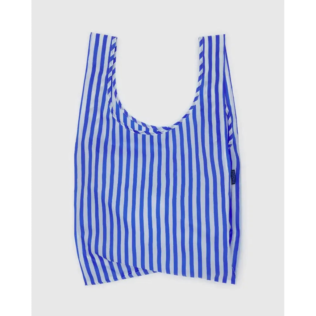 Baggu - Standard Baggu reusable bag - Blue Painted Stripe | Scout & Co