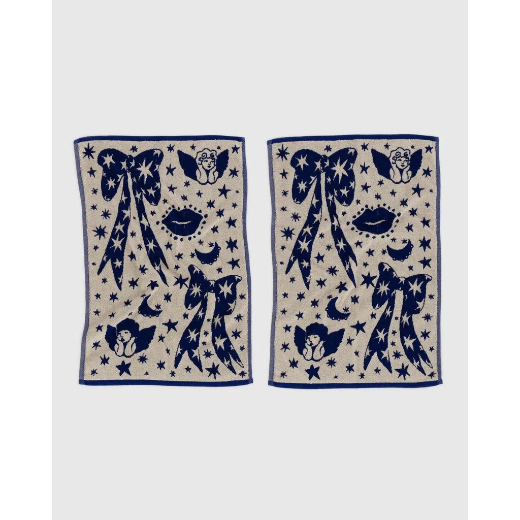 Baggu - Hand towels set of 2 - Cherub Bows | Scout & Co