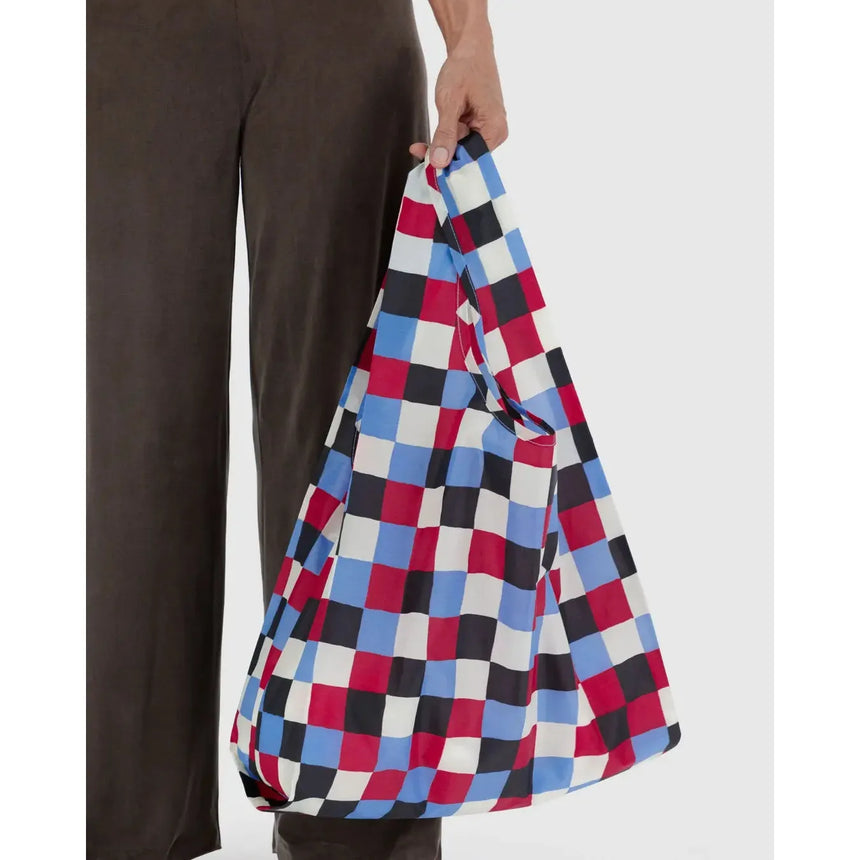 Baggu - Standard Baggu reusable bag - Painted Check | Scout & Co