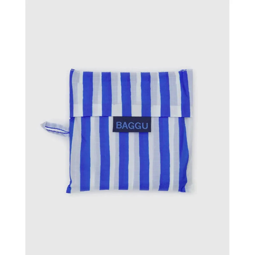 Baggu - Standard Baggu reusable bag - Blue Painted Stripe | Scout & Co