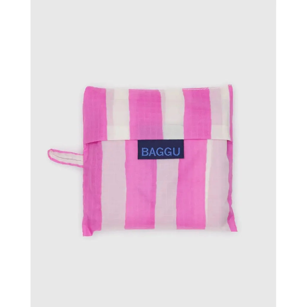 Baggu - Standard Baggu reusable bag - Pink Painted Stripe | Scout & Co
