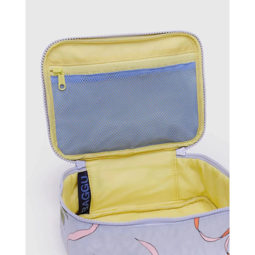 Baggu - Small cosmetics case - Apricots & Ribbons | Scout & Co