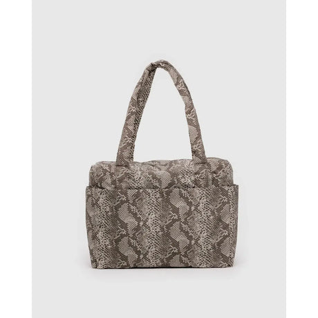 Baggu - Small Cloud Carry-On bag - Snakeskin | Scout & Co