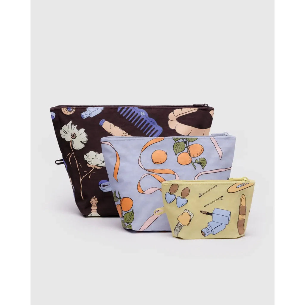 Baggu - Go Pouch set of 3 - Get Ready With Me | Scout & Co