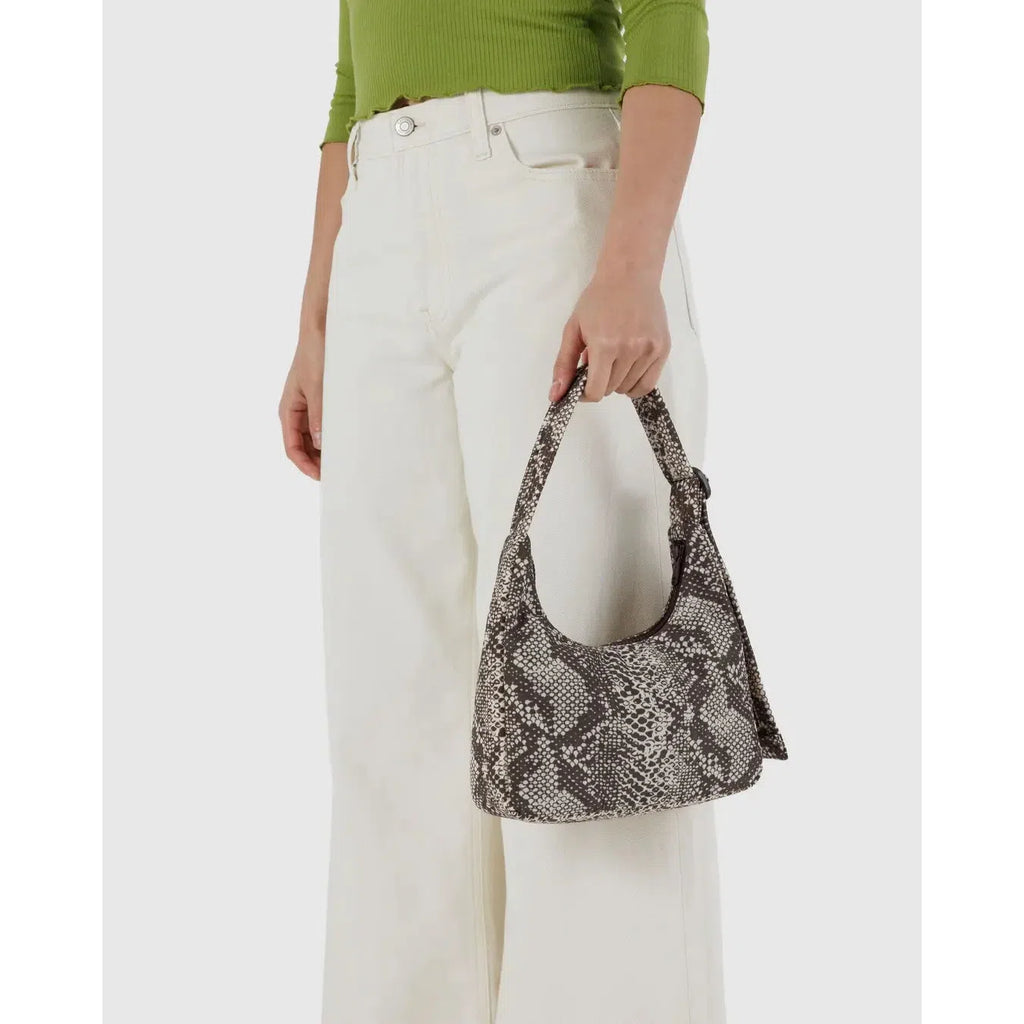 Baggu - Mini Nylon Shoulder bag - Snakeskin | Scout & Co