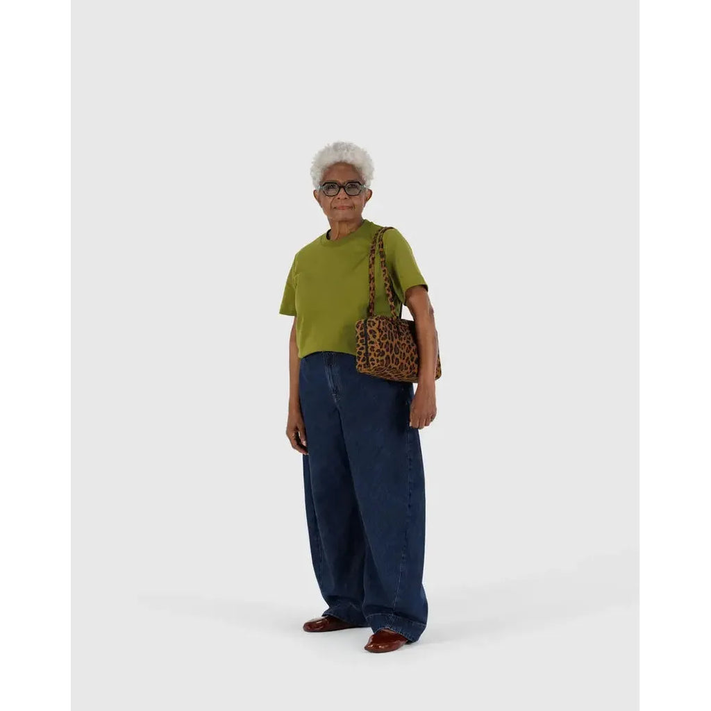 Baggu - Nylon Bowler bag - Leopard | Scout & Co