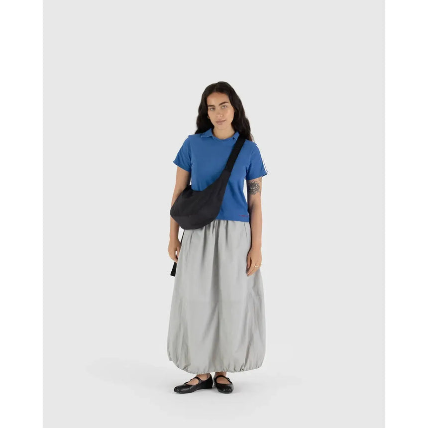 Baggu - Medium Nylon Crescent bag - Black | Scout & Co