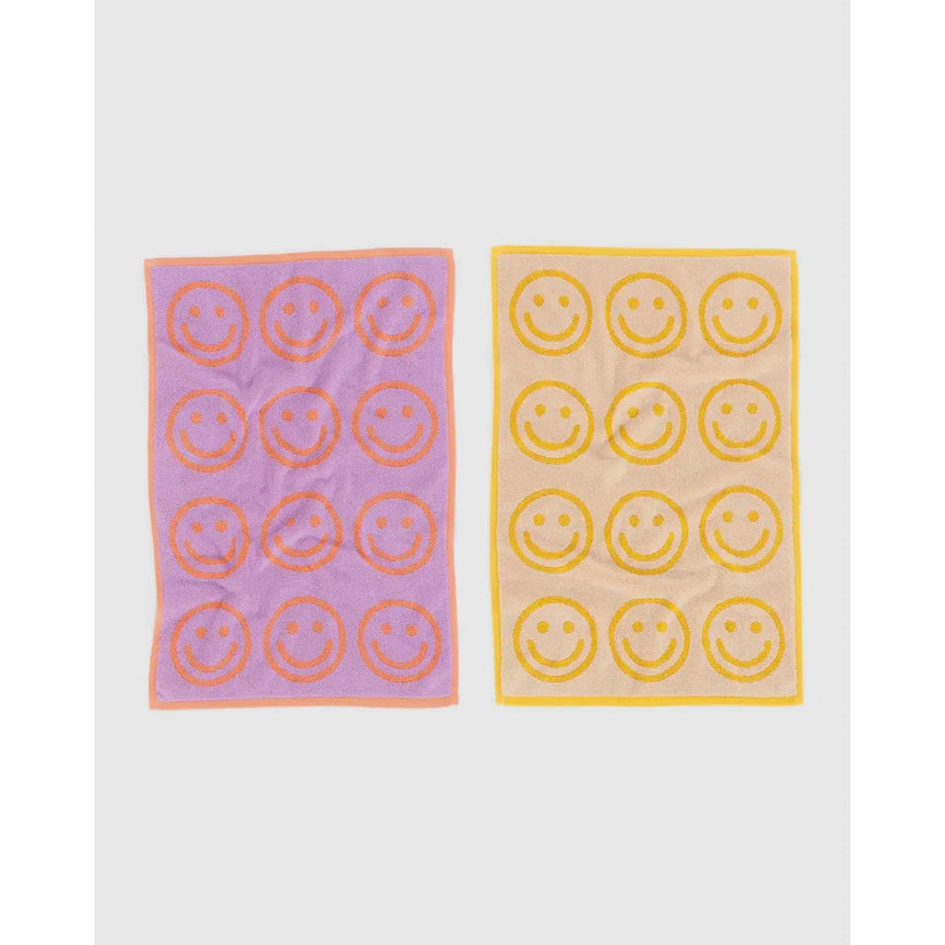 Baggu - Hand towels set of 2 - Happy Lilac Marigold | Scout & Co