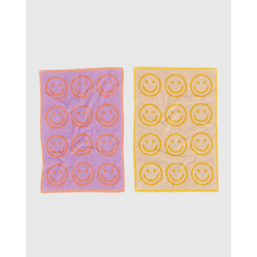 Baggu - Hand towels set of 2 - Happy Lilac Marigold | Scout & Co