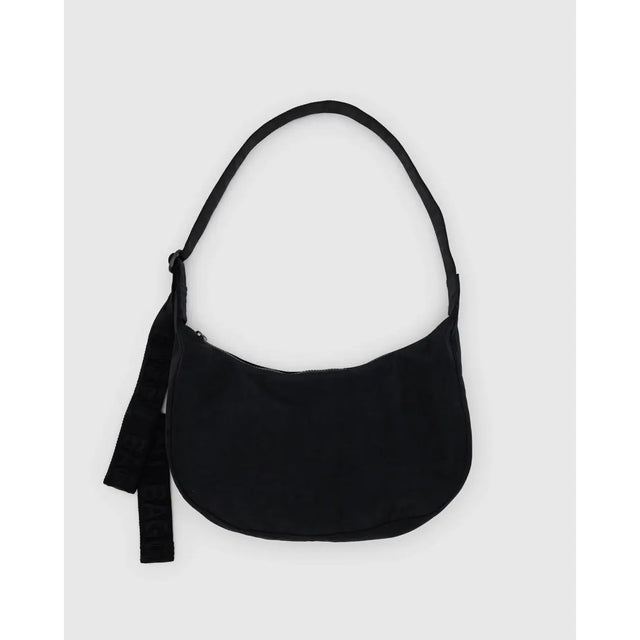 Baggu - Medium Nylon Crescent bag - Black | Scout & Co