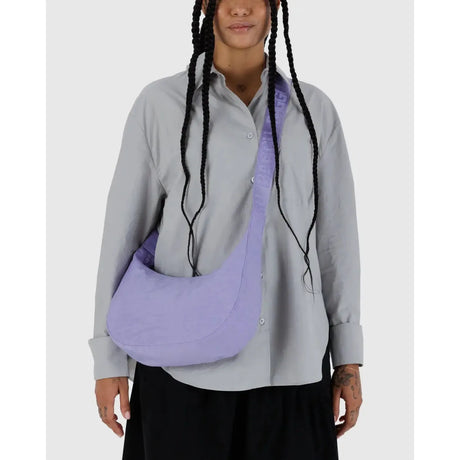 Baggu - Medium Nylon Crescent bag - Wisteria | Scout & Co