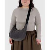 Baggu - Medium Denim Crescent bag - Washed black | Scout & Co