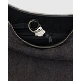 Baggu - Medium Denim Crescent bag - Washed black | Scout & Co