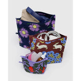 Baggu - Go Pouch set of 3 - Night Orchard | Scout & Co