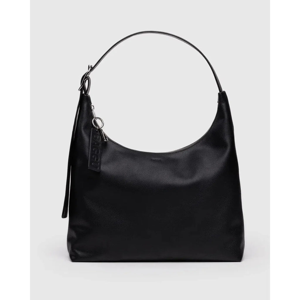 Baggu - Recycled Leather Shoulder bag - Black | Scout & Co