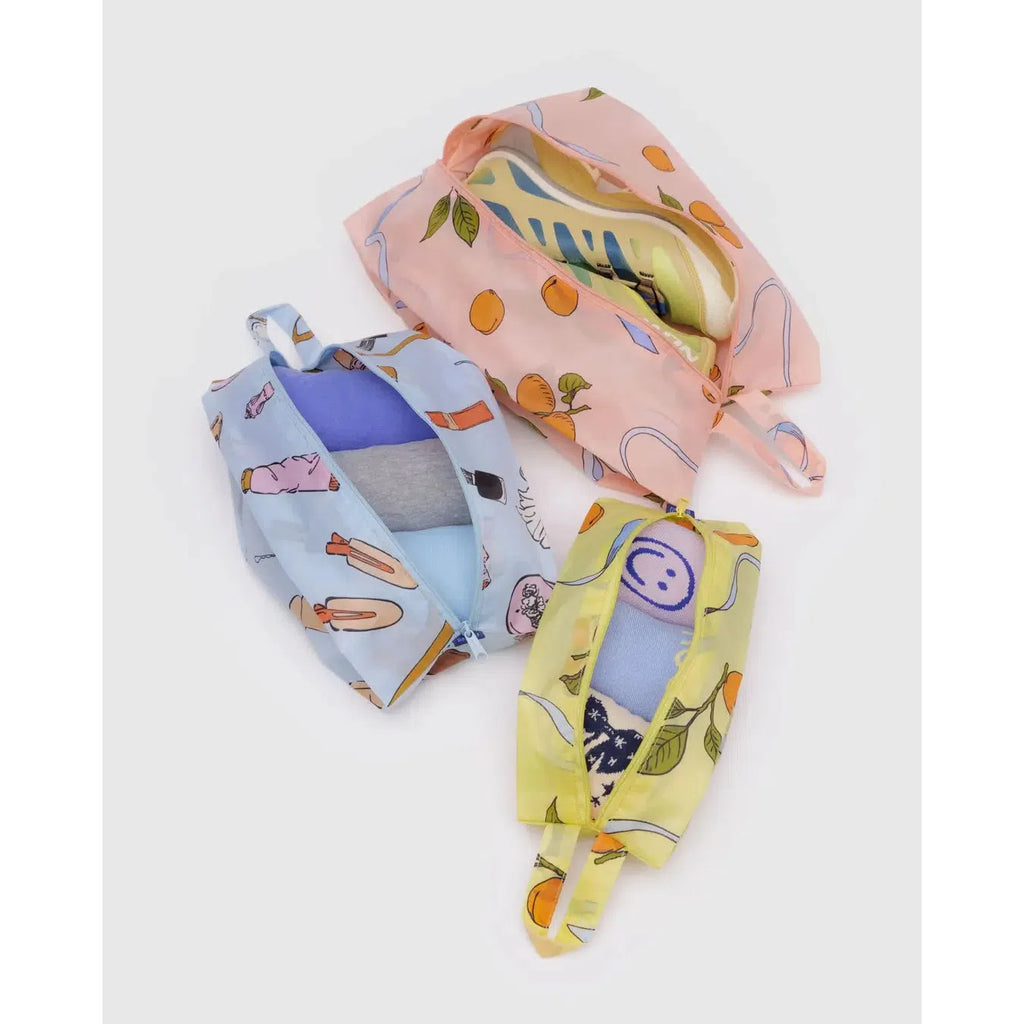 Baggu - 3D Zip Set of 3 - Get Ready With Me | Scout & Co