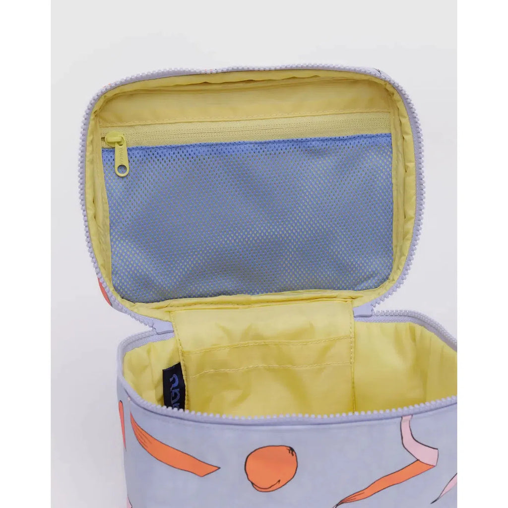 Baggu - Large cosmetics case - Apricots & Ribbons | Scout & Co