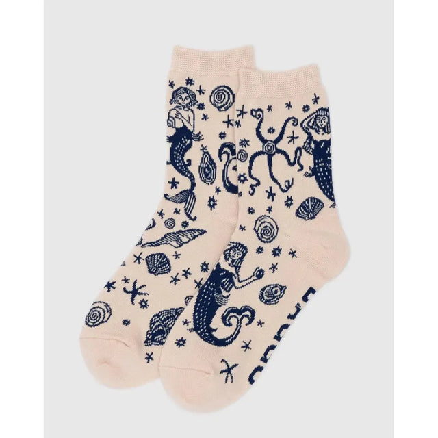 Baggu - Adult crew socks - Mermaid | Scout & Co