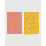 Baggu - Hand towels set of 2 - Happy Lilac Marigold | Scout & Co