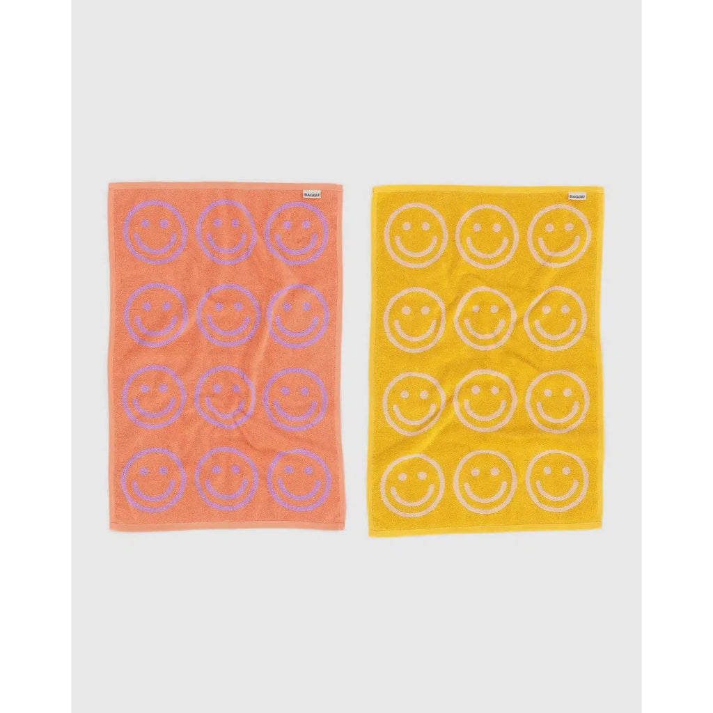 Baggu - Hand towels set of 2 - Happy Lilac Marigold | Scout & Co