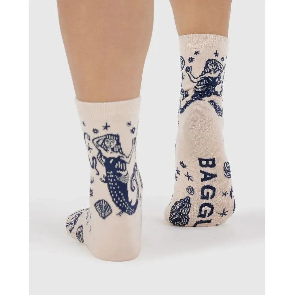 Baggu - Adult crew socks - Mermaid | Scout & Co